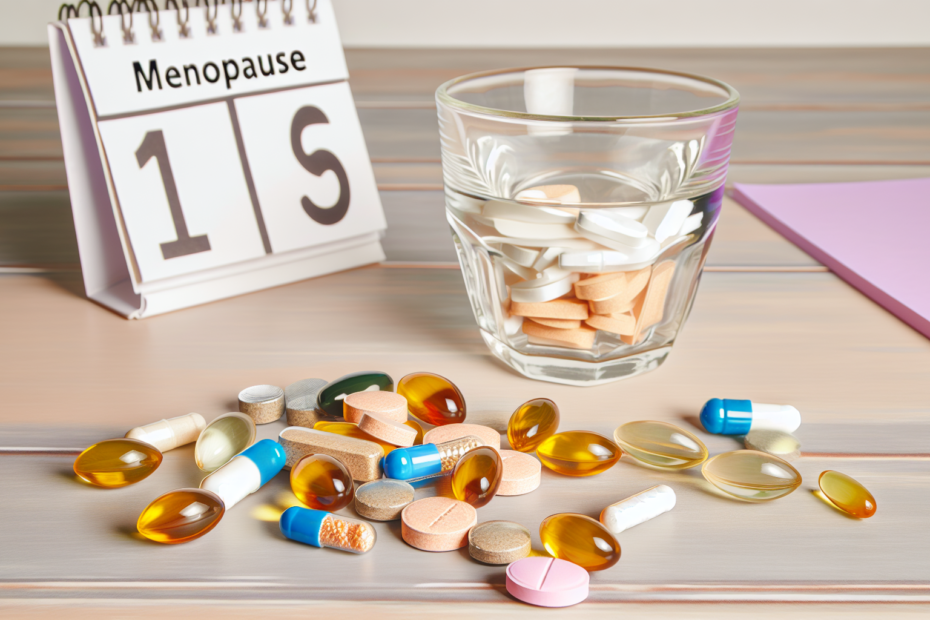 best vitamins for women over 50 menopause