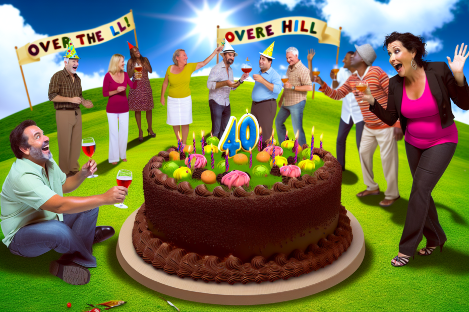 over the hill birthday 40 or 50