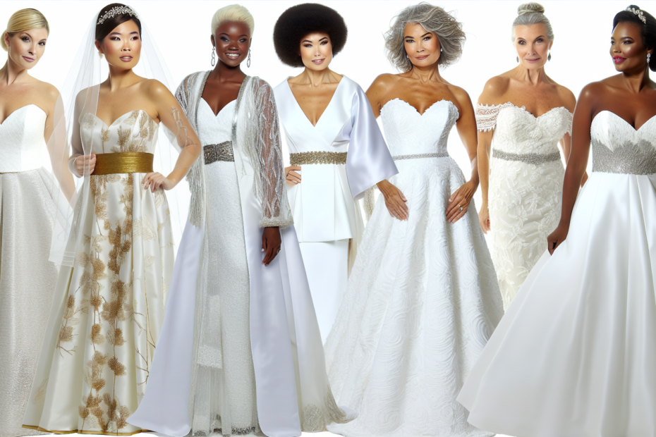 bridal dresses for brides over 50