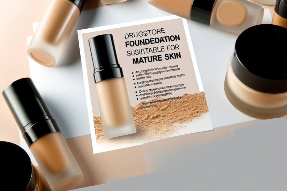 best drugstore foundation for mature skin over 50