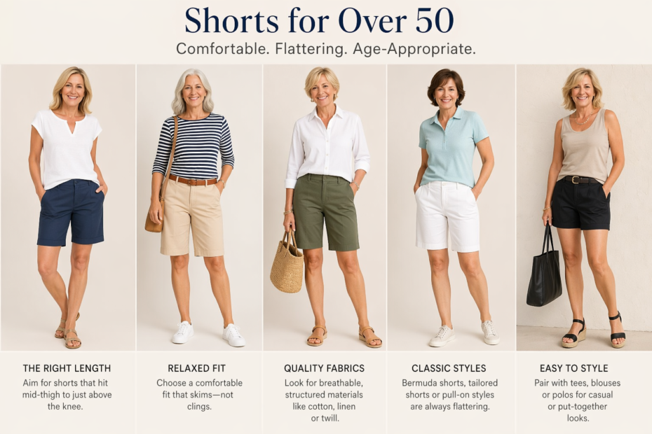 shorts for over 50