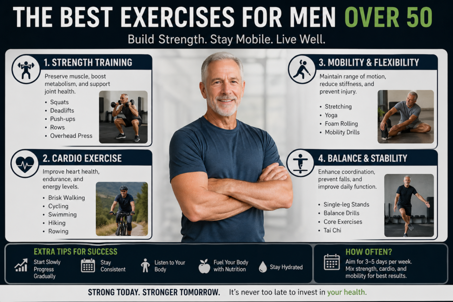 best exercise for over 50 male
