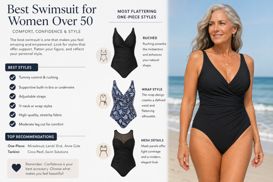 best swimsuit for women over 50