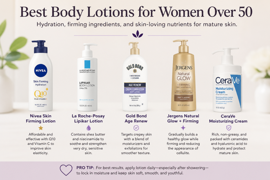 best lotion for women over 50