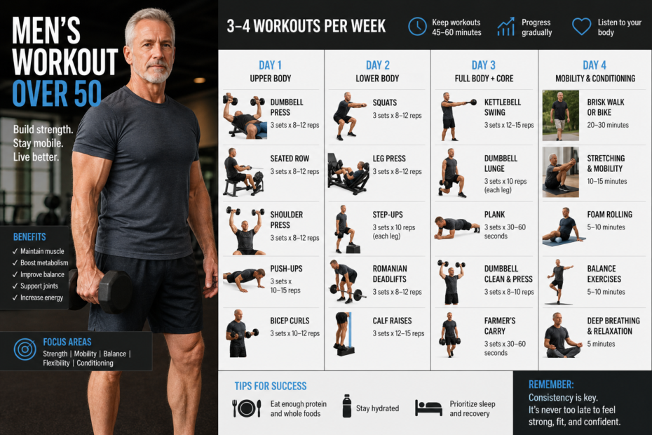 mens workout over 50