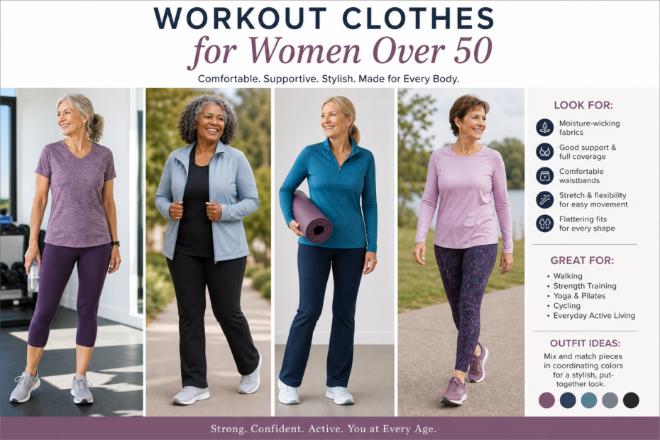 workout clothes for women over 50
