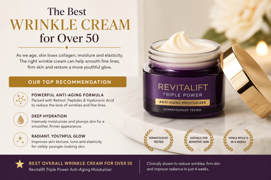best wrinkle cream for over 50