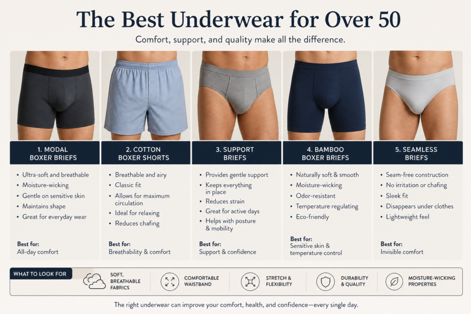 best underwear for over 50