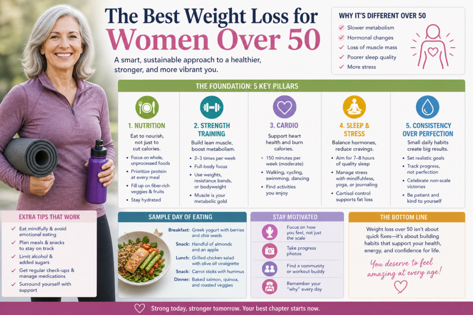 best weight loss for women over 50