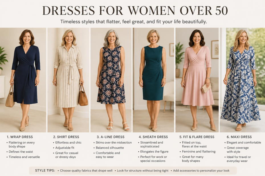 dresses for women over 50