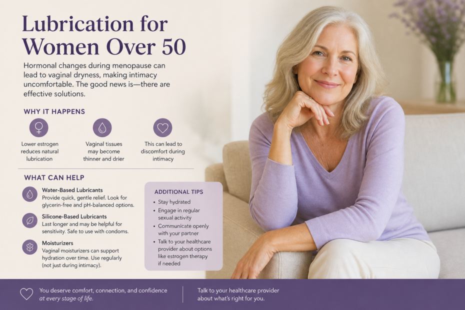 lubrication for women over 50