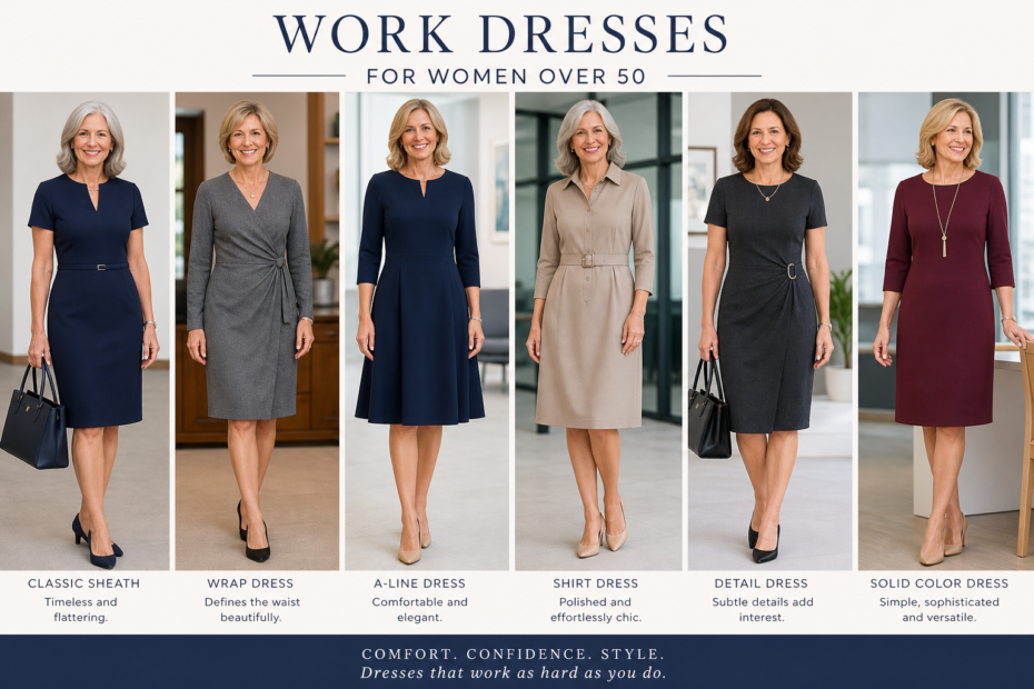 work dresses for women over 50