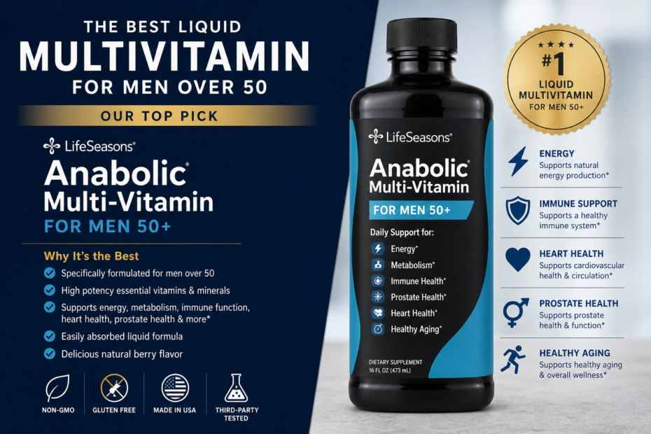 best liquid multivitamin for men over 50