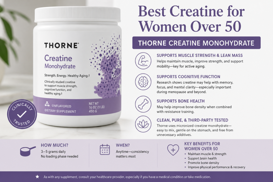 what is the best creatine for women over 50