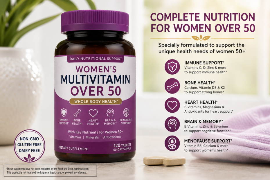 women multivitamin over 50