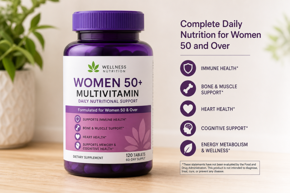 multivitamin for women 50 and over