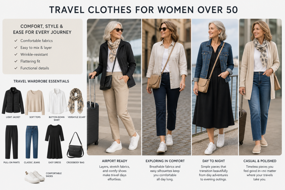 travel clothes for women over 50