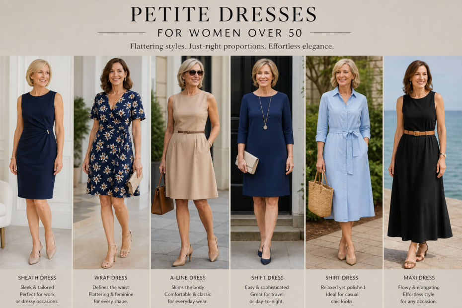 petite dresses women over 50