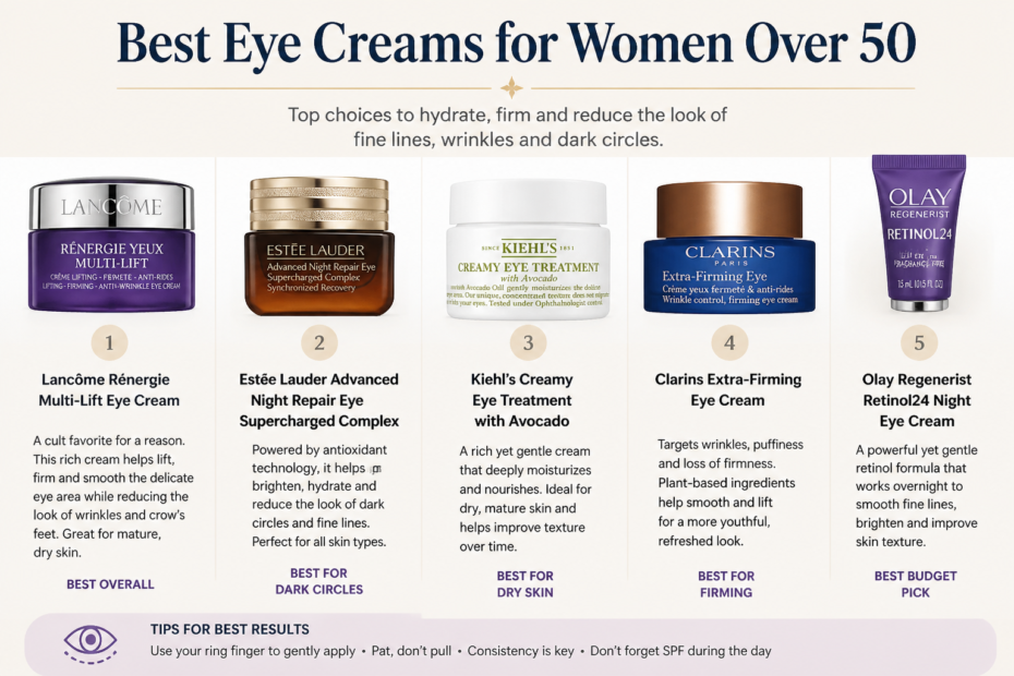 best eye cream women over 50