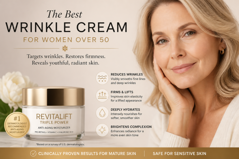 best wrinkle cream for women over 50
