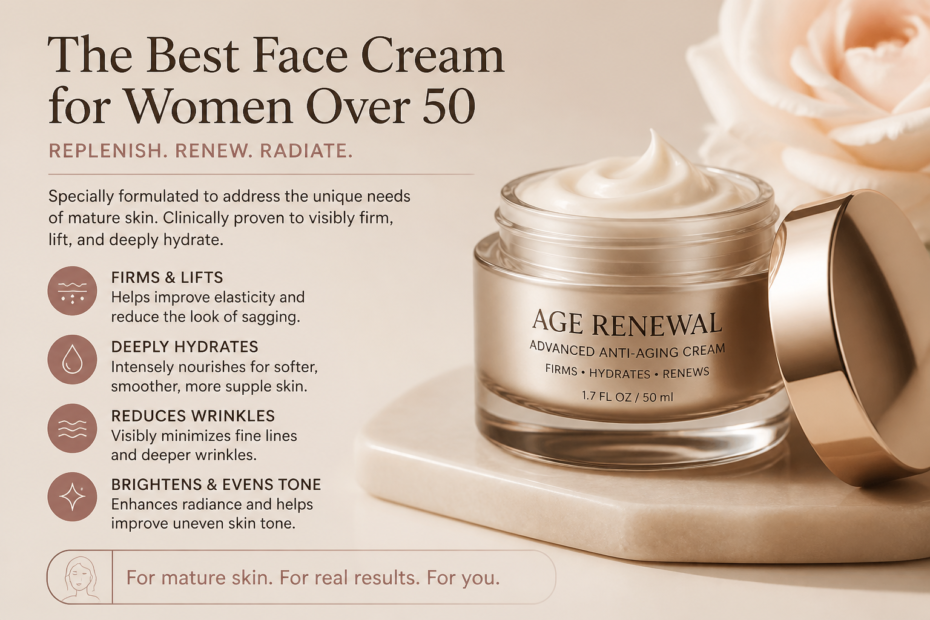 the best face cream for women over 50