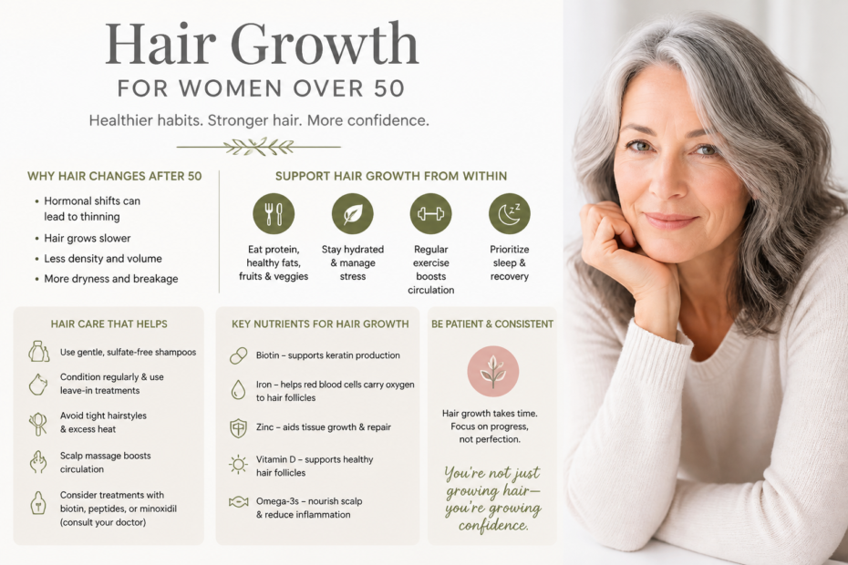 hair growth for women over 50